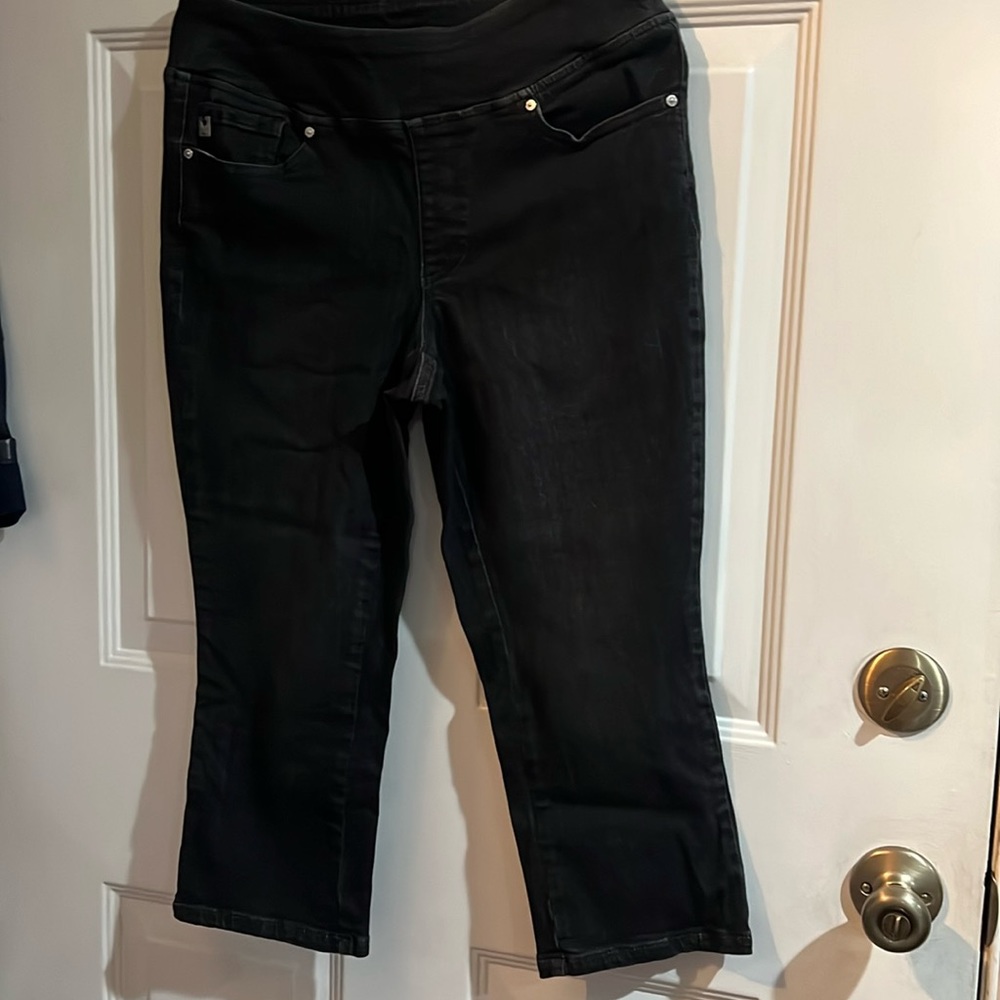 Kim Gravel 12P Capri jeans stretch